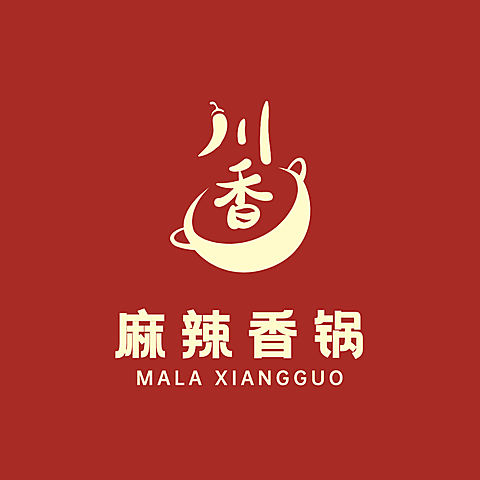 餐饮美食品牌宣传创意LOGO海报