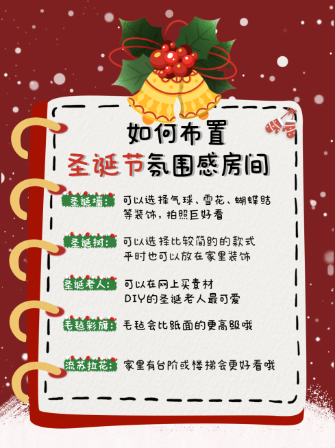 房地产圣诞节软装攻略小红书配图预览效果