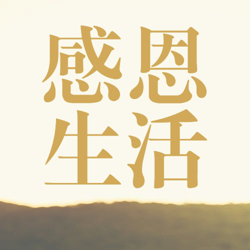 感恩节实景祝福人物特写公众号次图预览效果