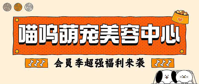 宠物馆活动宣传公众号首图