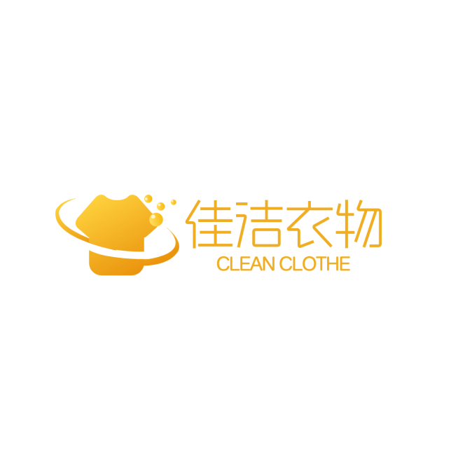家政清洁洗衣店创意LOGO预览效果