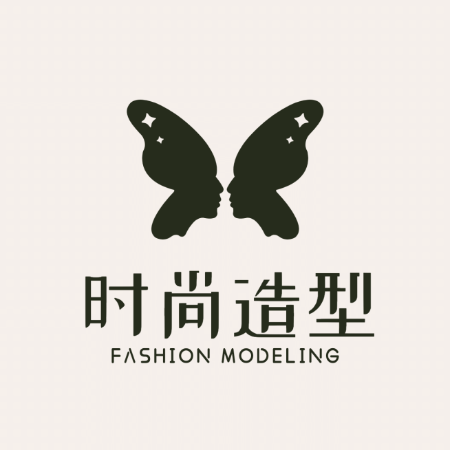 美发美业妆容造型理发店创意LOGO预览效果