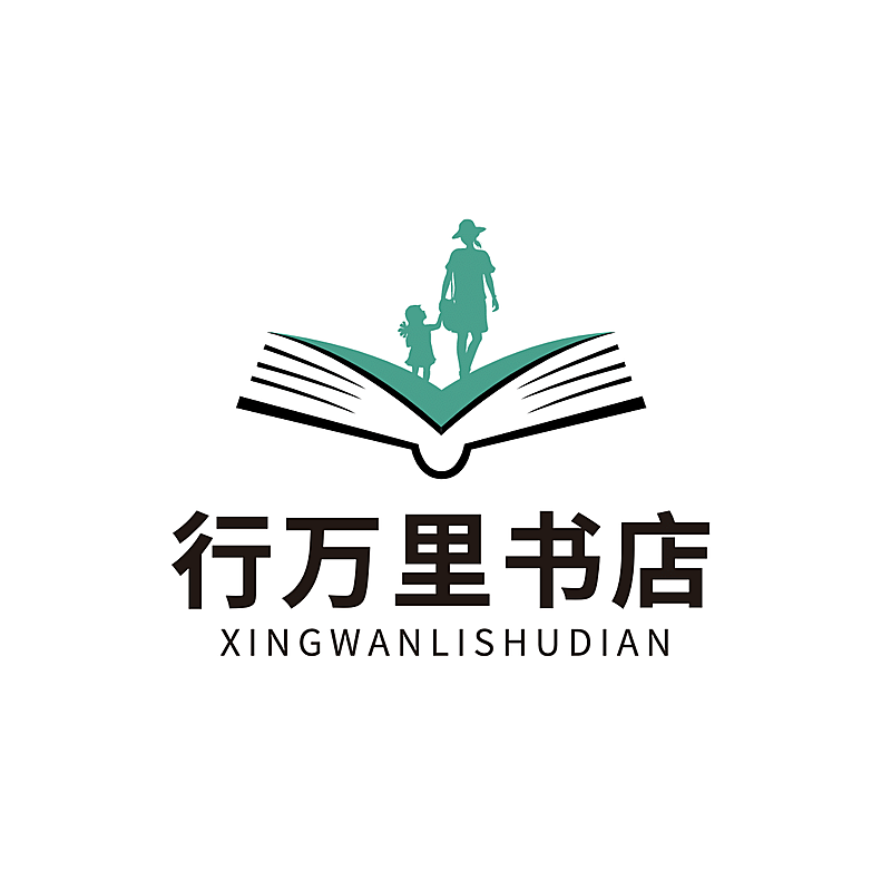 图书售卖书店简约LOGO