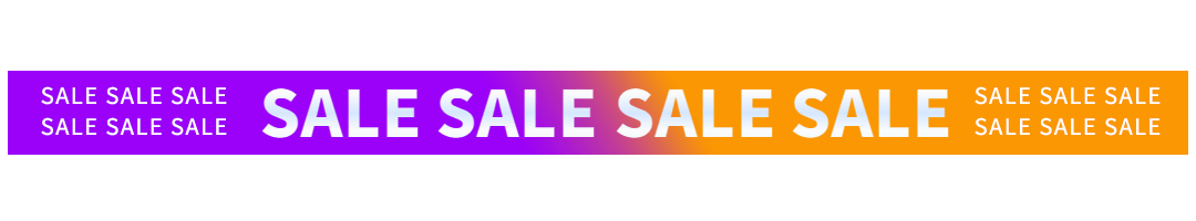 双十二SALE大促撞色GIF动态分割线预览效果