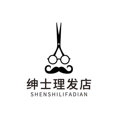 美发美业妆容造型理发店创意LOGO