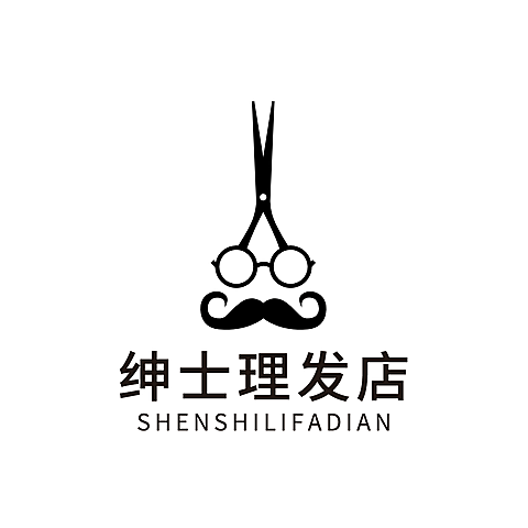 美发美业妆容造型理发店创意LOGO