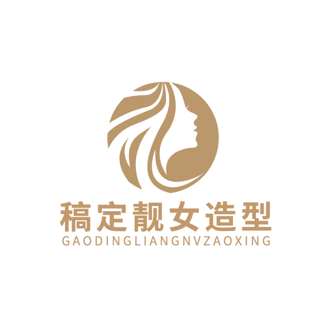 美发美业妆容造型理发店创意LOGO预览效果