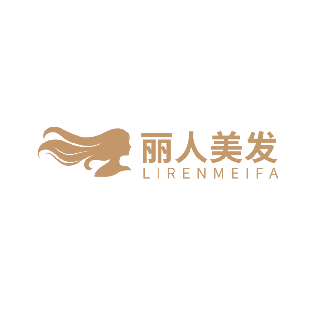 美发美业妆容造型理发店创意LOGO预览效果