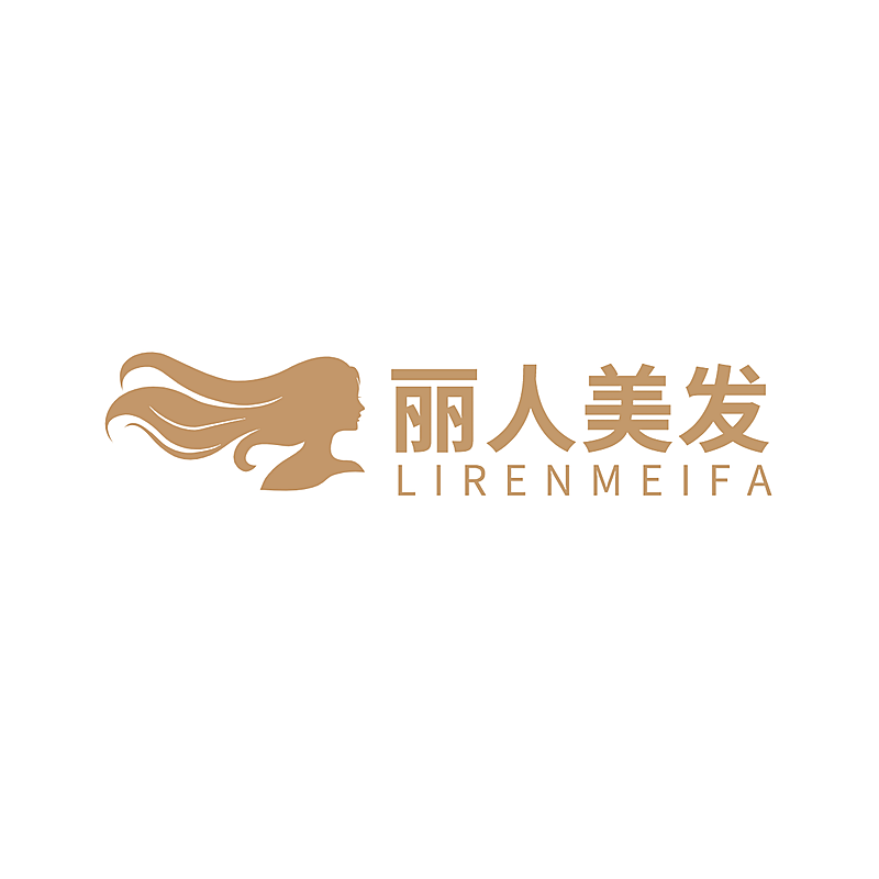 美发美业妆容造型理发店创意LOGO
