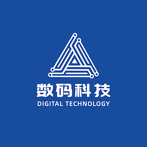 数码家电品牌宣传LOGO简约微信头像