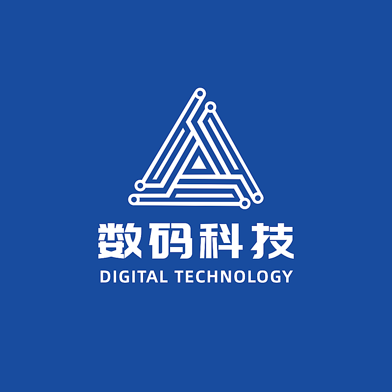 数码家电品牌宣传LOGO简约微信头像