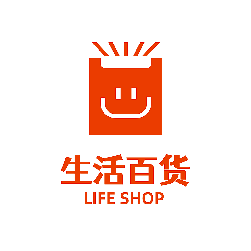 商超百货品牌宣传LOGO简约微信头像