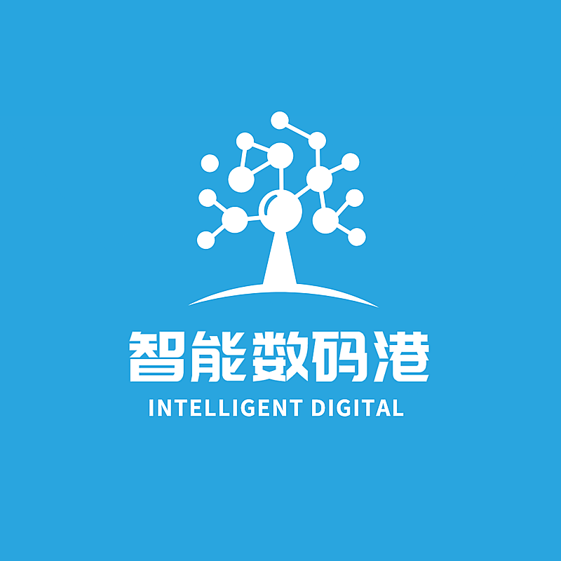 数码家电品牌宣传LOGO简约微信头像