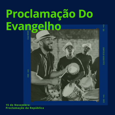 Creative Brazil Independence Day Man Album Cover Instagram Post
