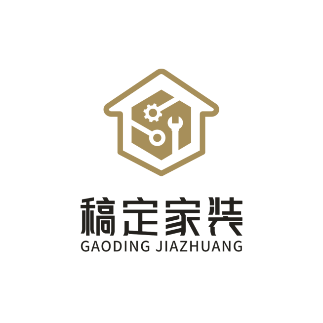 装修服务品牌宣传LOGO简约微信头像预览效果