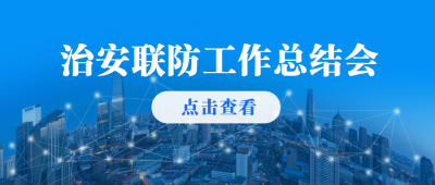 简约政务公安治安工作汇总年终总结会议汇报公众号首图