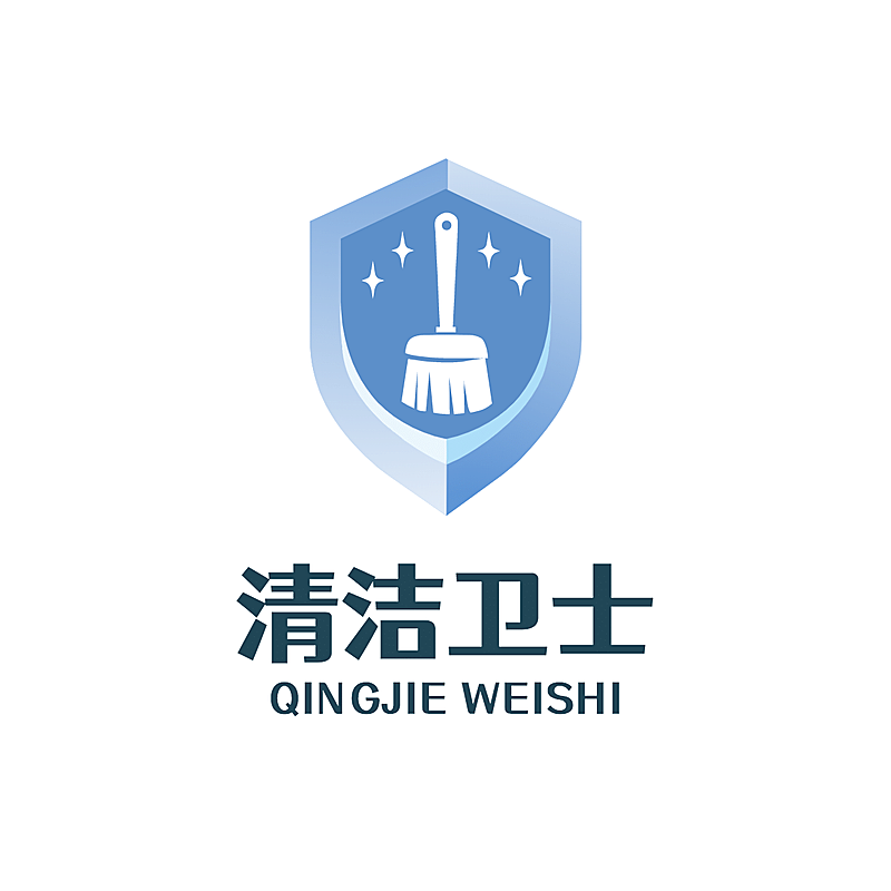 清洁服务品牌宣传LOGO简约微信头像