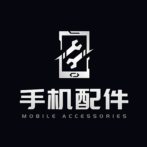 数码家电店铺营销LOGO简约微信头像