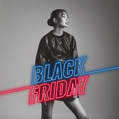 Black Friday Sales Mark Template