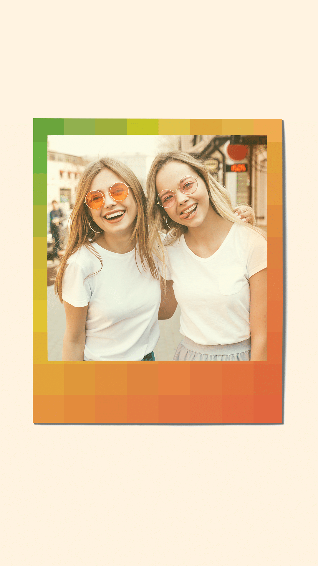 Colorful Polaroid Instagram Story