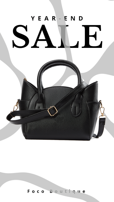Minimalist Style Women's Bag Display Ecommerce Story预览效果