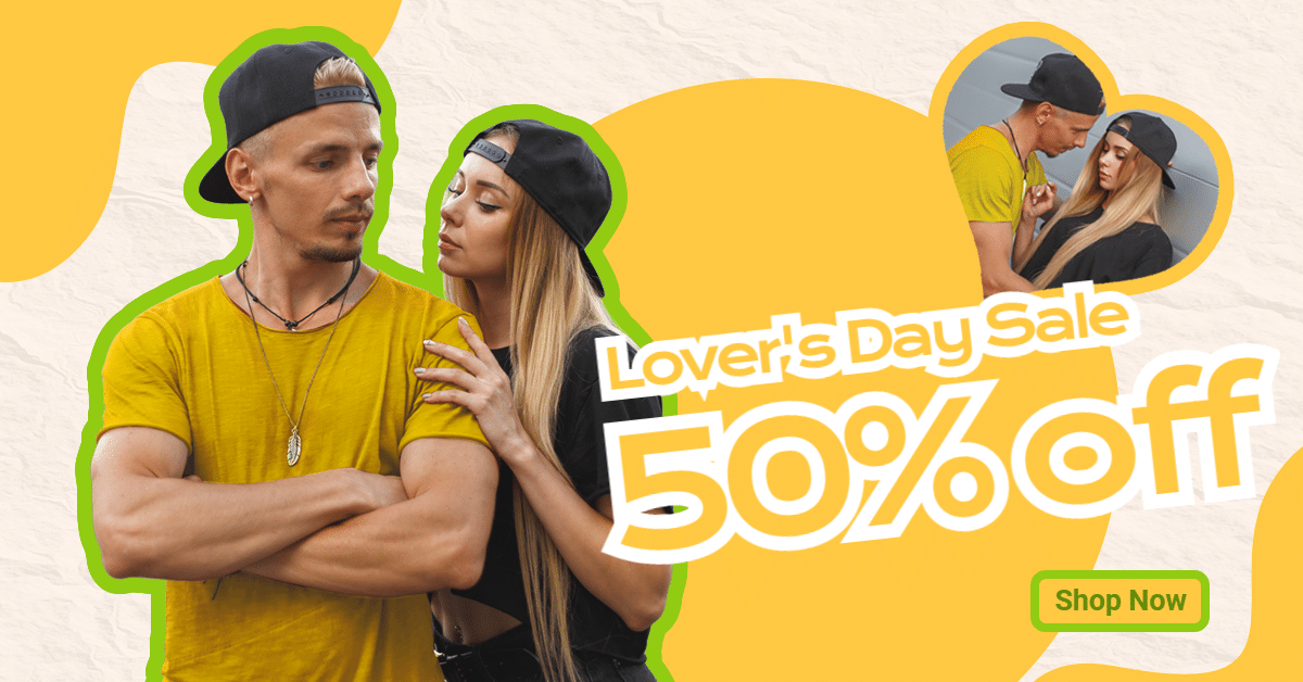 Hat Couple Fashion Brazil Lover's Day Clothes Discount Ecommerce Story预览效果