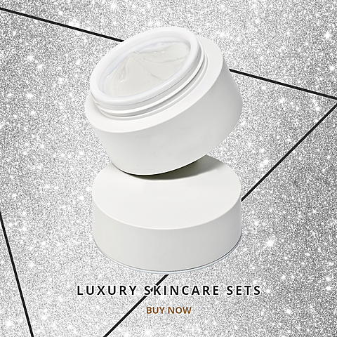 Luxury Skincare Sets Display Promotion Ecommerce Story