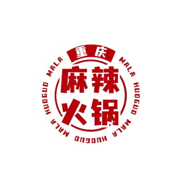 火锅麻辣烫川菜餐饮门店LOGO