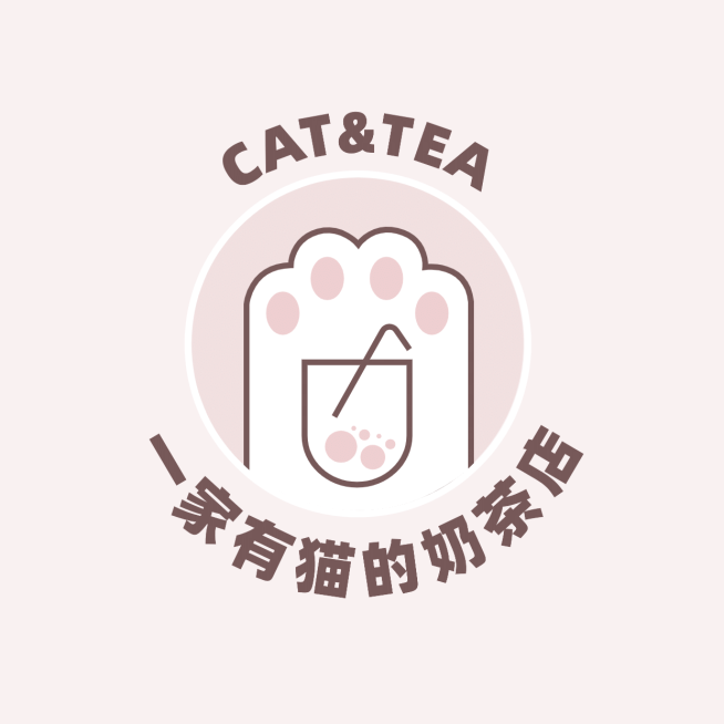 猫咖奶茶茶饮餐饮门店LOGO预览效果
