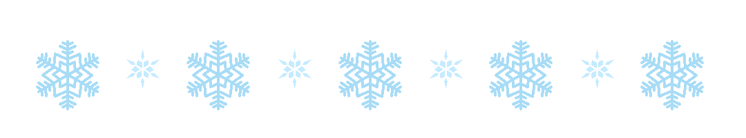大雪节气雪花GIF动态分割线预览效果
