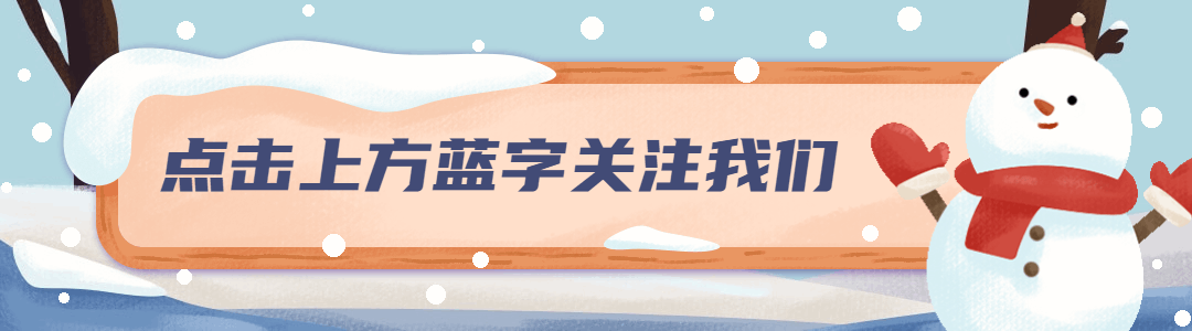 大雪节气雪人插画GIF动态引导关注预览效果
