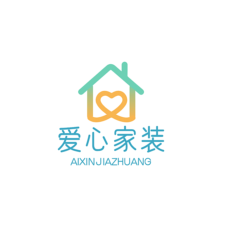 家装家居装修宣传简约图形LOGO