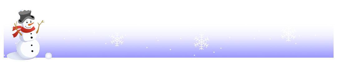 大雪节气雪人GIF动态分割线预览效果