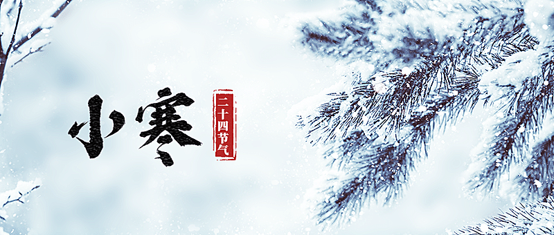 小寒简约实景公众号首图