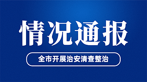 公安治安工作汇报情况通报简约政务横版海报banner