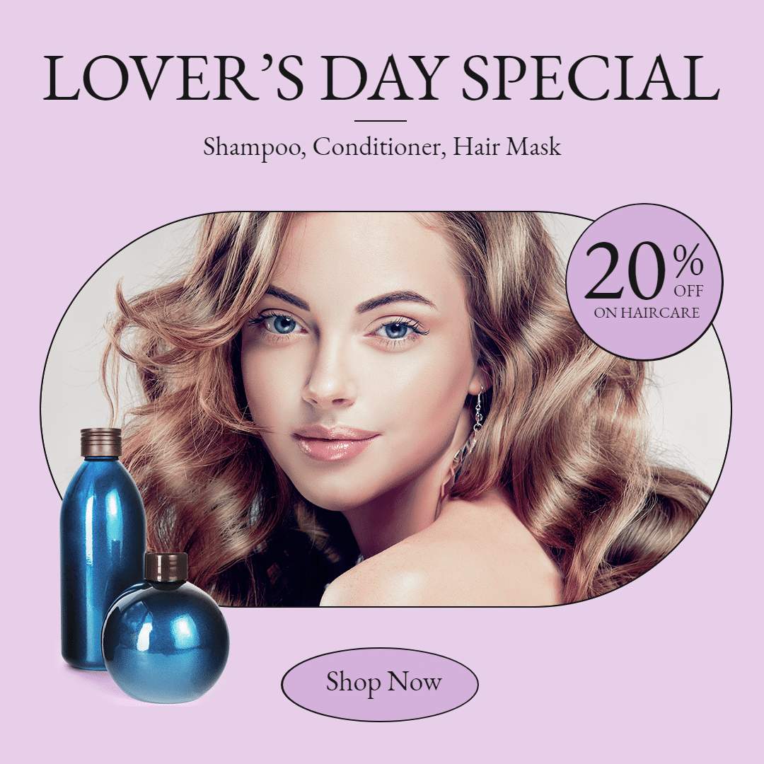 Brazil Lover's Day Hair Care Promotion Ecommerce Story