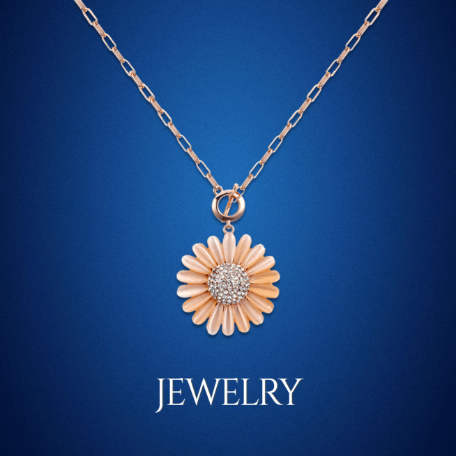Simple Jewelry Necklaces Promotion Ecommerce Product Image预览效果