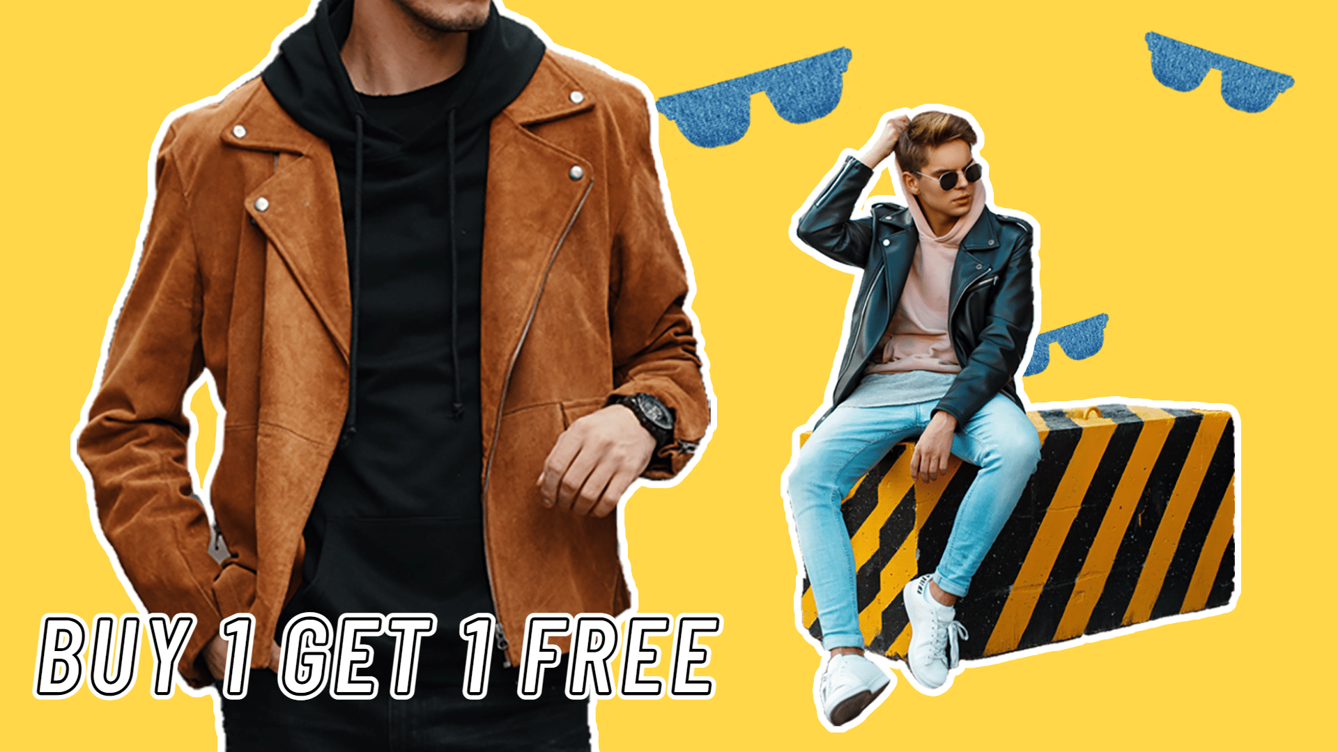 Simple Men s Wear Discount Ecommerce Banner 
