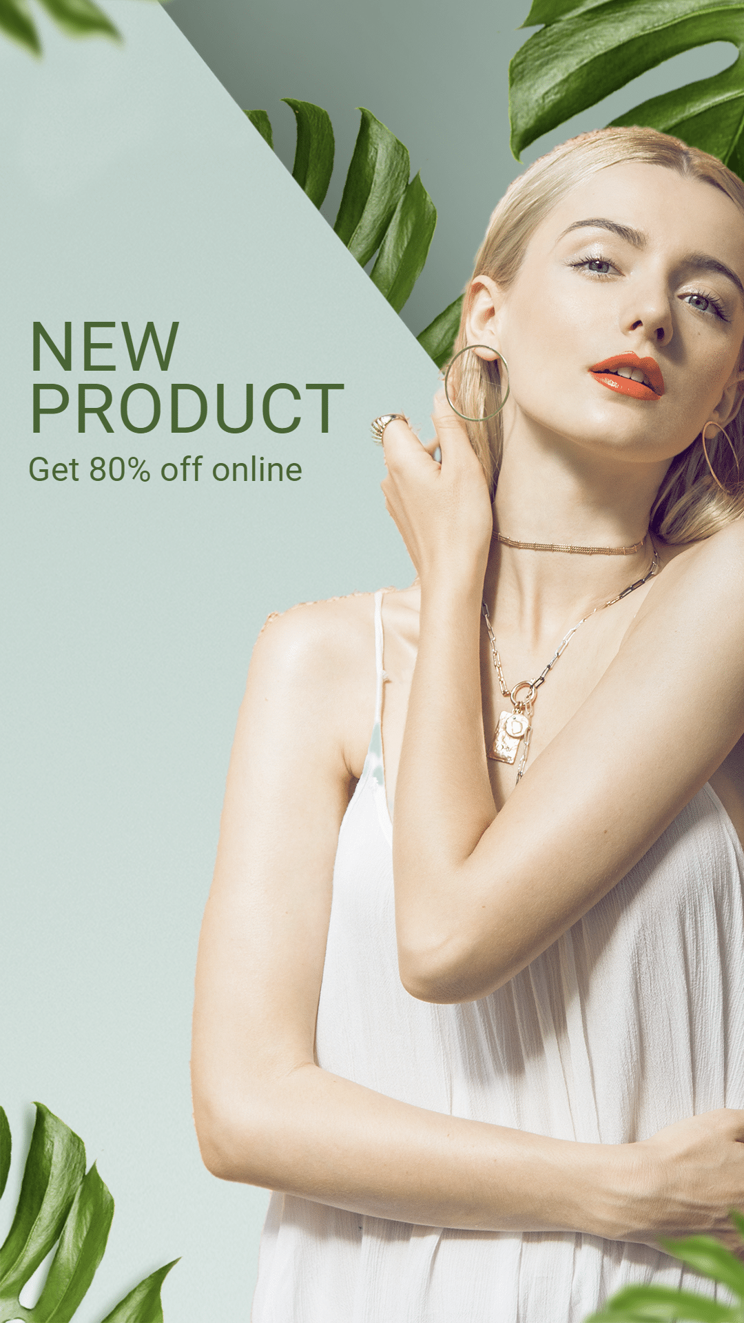 Simple Accessories New Arrival Promotion Ecommerce Story预览效果