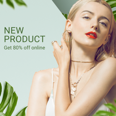 Fashionable Women's Wear New Product Sales Discount Ecommerce Story