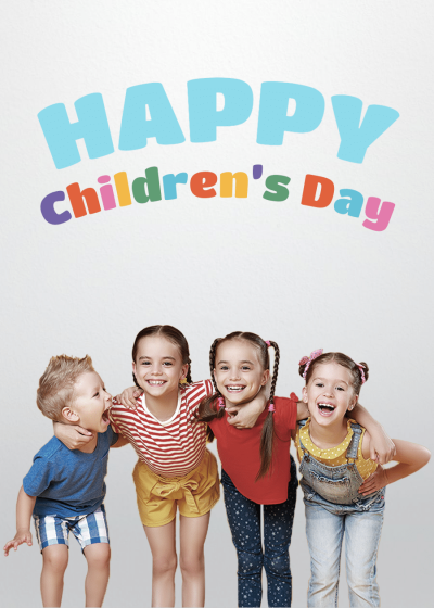 Children‘s Day Greeting Card