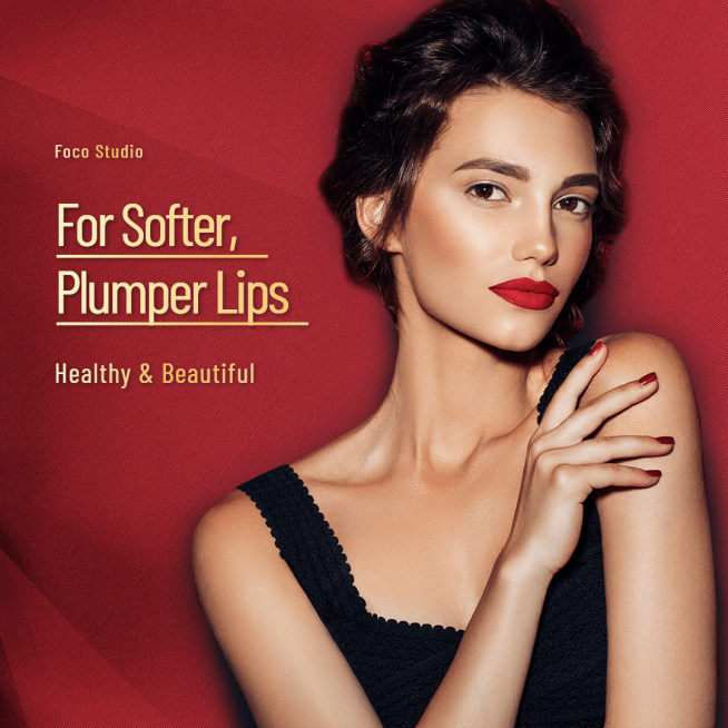 Red System Background Brazil Lover's Day Lips Care Promotion Ecommerce Product Image预览效果