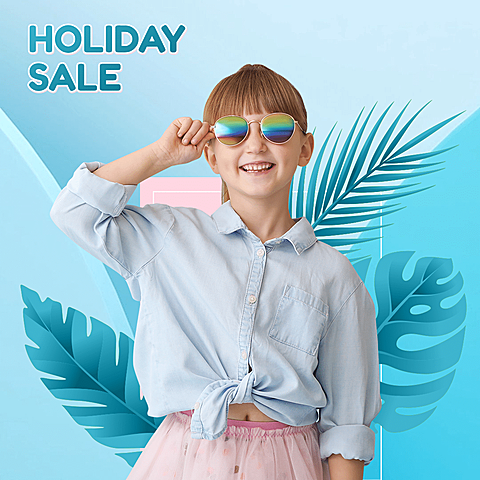 Plant Leaf Element Background Creative Children Shop Holiday Sale Ecommerce Story