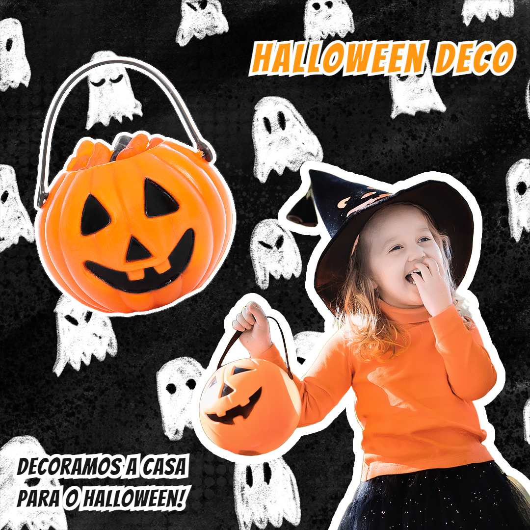 Cute Style Halloween Decorate Ecommerce Product Image预览效果