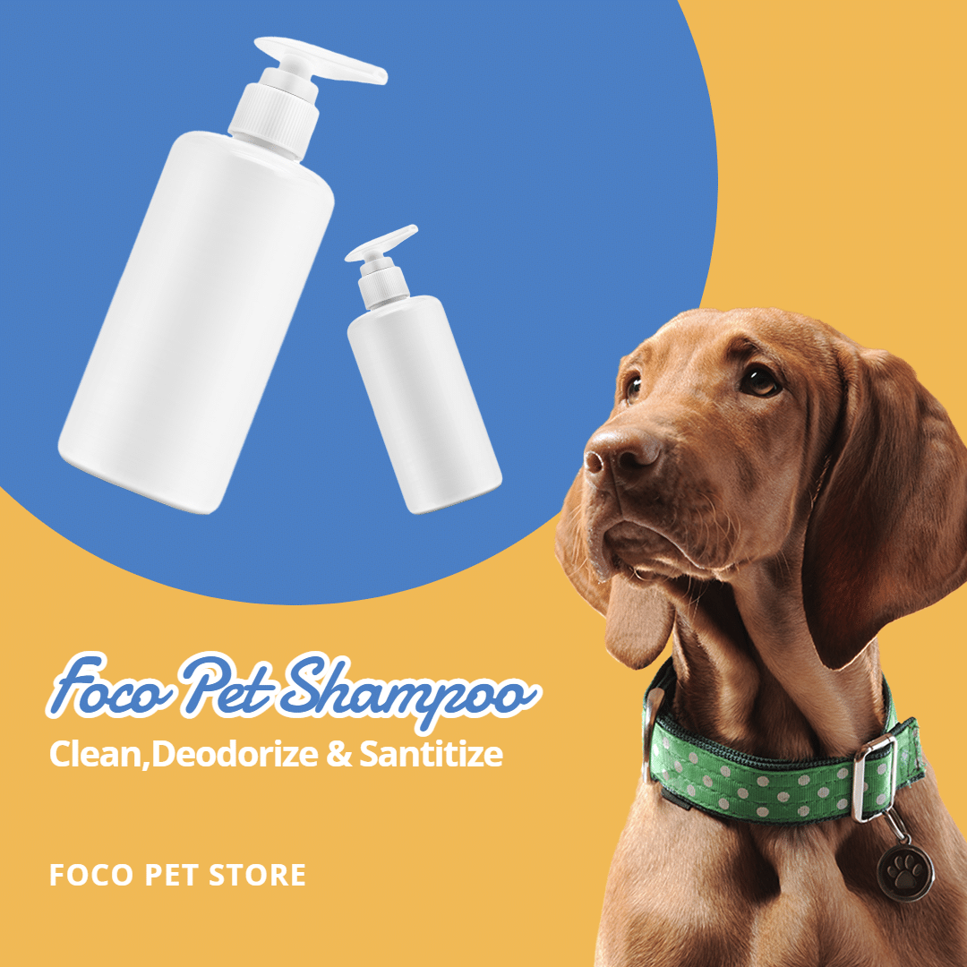 Cute Style Pet Shampoo Promotion Ecommerce Product Image