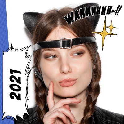 New Year Mark Template