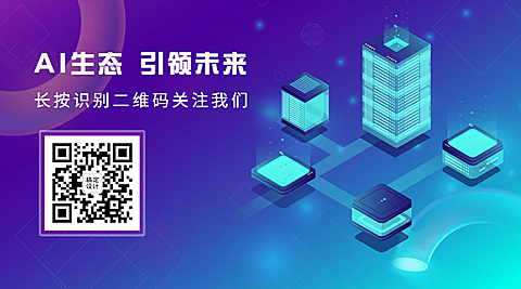 IT互联网科技风AI人工智能二维码