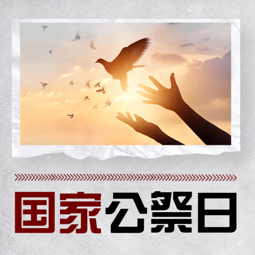 南京大屠杀死难者国家公祭日公众号次图预览效果