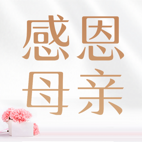 母亲节感恩妈妈致爱祝福公众号次图预览效果