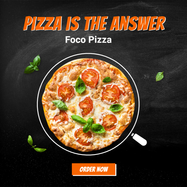 Creative Pizza Ecommerce Product Image预览效果